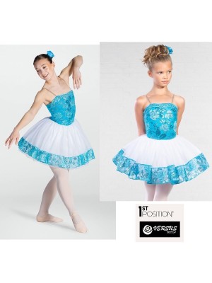 Tutù Danza 1st Position Alice Bambola Donna Bambina Performance Pizzo COTU0083